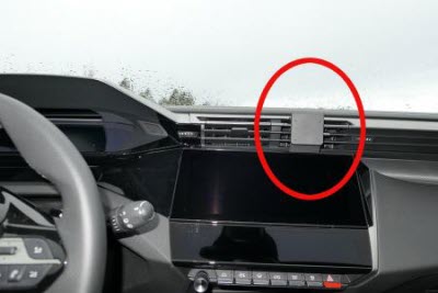 Brodit Proclip 855590 t.b.v. - Peugeot 208/2008 2020-> Brodit Angled mount